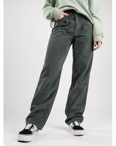 Empyre Tori sk8 pleated pantalones verde - Gris