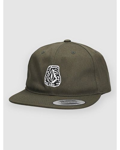 Volcom Stoney stone gorra verde