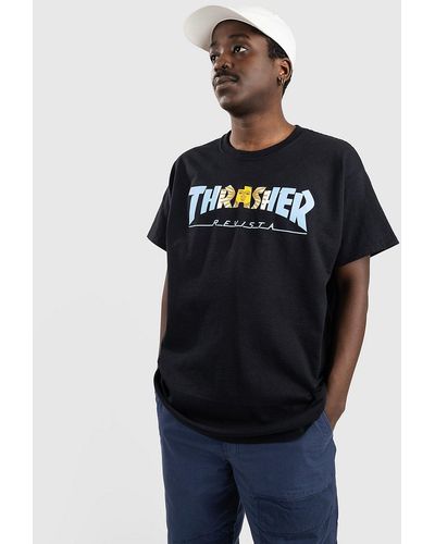 Camisetas de manga corta Thrasher de hombre Rebajas en l nea
