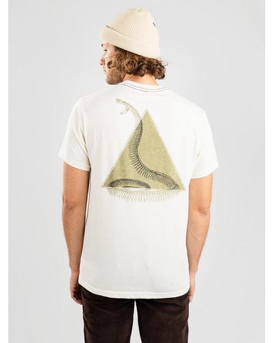RVCA Shape of snakes camiseta blanco