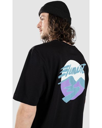 Element Horizon camiseta negro
