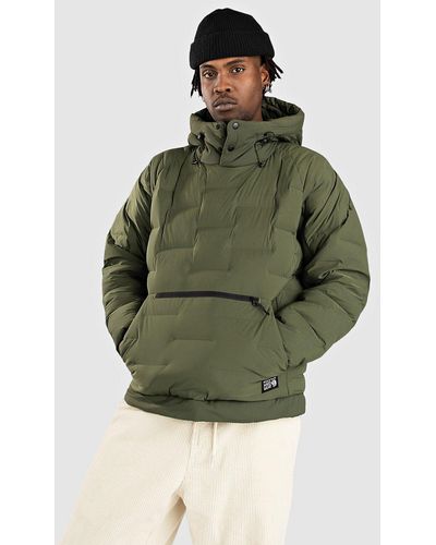 Mountain Hardwear Stretchdown popover hoody chaqueta verde