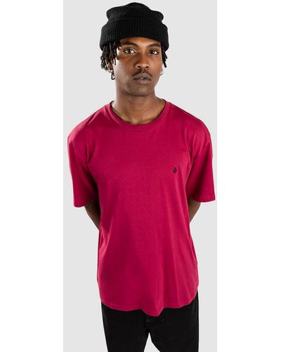 Volcom Stone blanks camiseta rojo