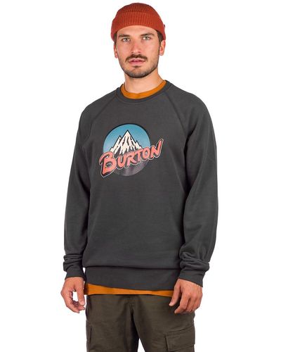 Burton Retro mountain crew sweater gris