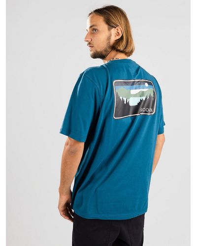 Coal Klamath t-shirt - Blau