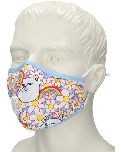 RIPNDIP Ventilator cloth mask estampado - Azul