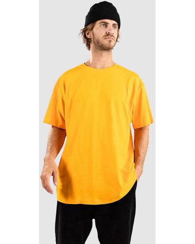 Urban Classics Heavy oversized camiseta naranja