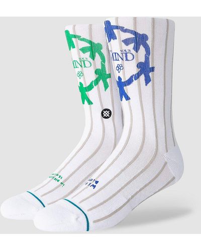 Stance Love your mind calcetines blanco