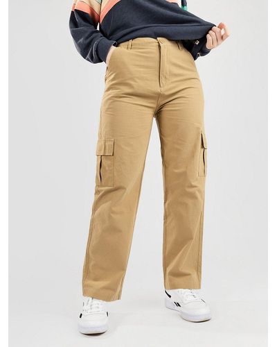 Santa Cruz Nolan cargo slouch pantalones marrón - Neutro