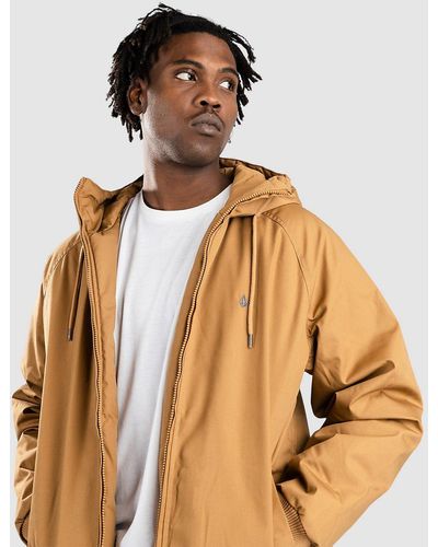 Volcom Hernan 5k chaqueta marrón - Neutro