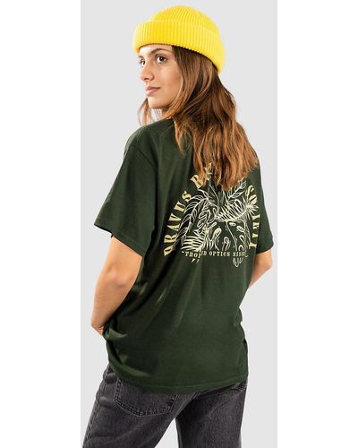 Dravus Tropics and optics camiseta verde