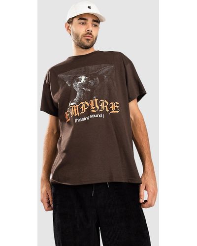 Empyre Hissing sound camiseta marrón - Negro