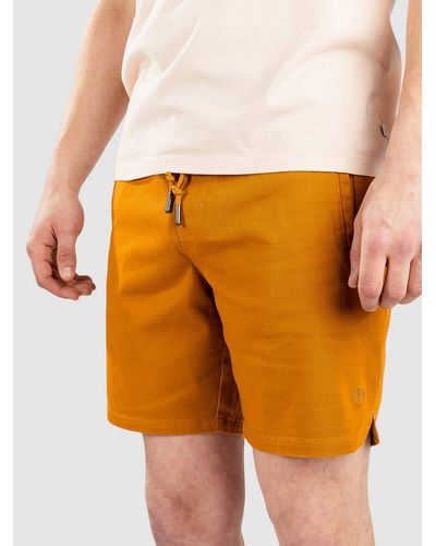 Kazane Aksel pantalones cortos marrón - Naranja