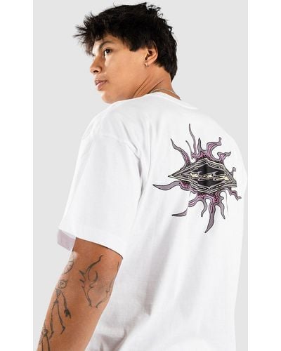 Billabong Sun warp camiseta blanco