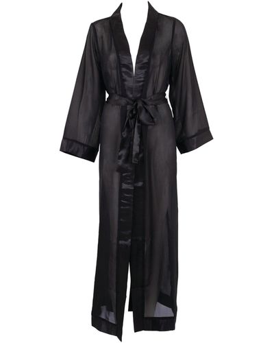 Bluebella Bluebella kimono long marcella noir