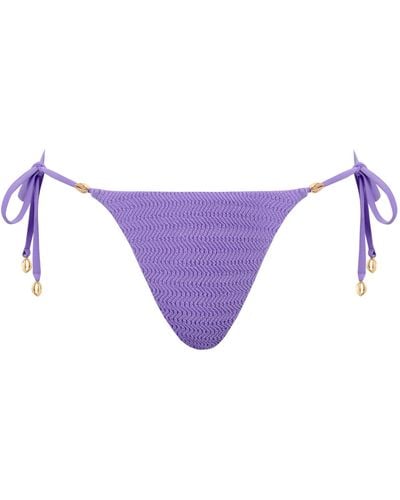 Bluebella Shala Tie-side Bikini Brief Lilac - Purple
