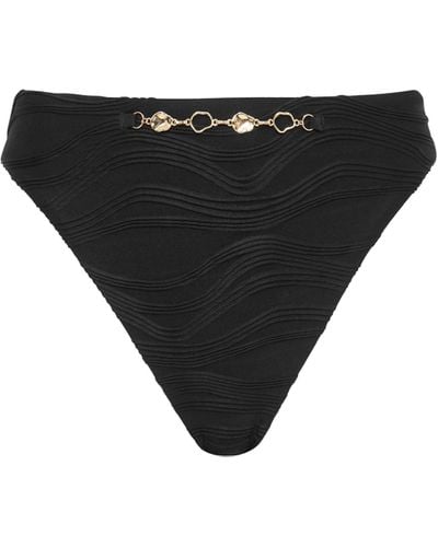 Bluebella Orta High-waist Bikini Brief Black