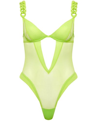 Bluebella Rome Wired Body Tender Shoots - Green