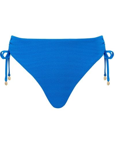 Bluebella Shala High-waist Bikini Brief Blue