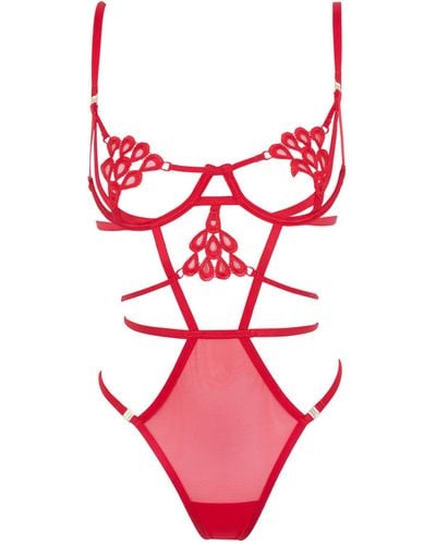 Bluebella Aria Wired Body Red - Pink