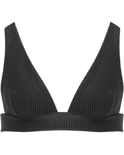 Bluebella Lucerne Plunge Bikini Top Black