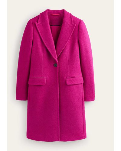 Boden Canterbury texturierter mantel - Pink
