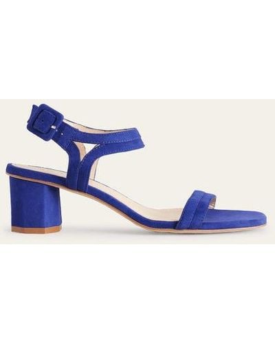 Boden Block-heel Sandals - Blue