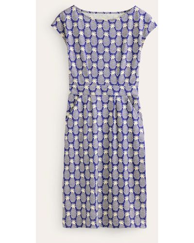 Boden Florrie Jersey Dress - Blue
