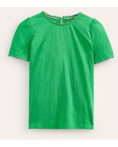 Boden Ali Jersey T-shirt - Green