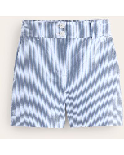 Boden Westbourne Seersucker Shorts - Blue