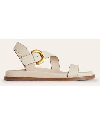 Boden Chunky Buckle Sandal - Natural