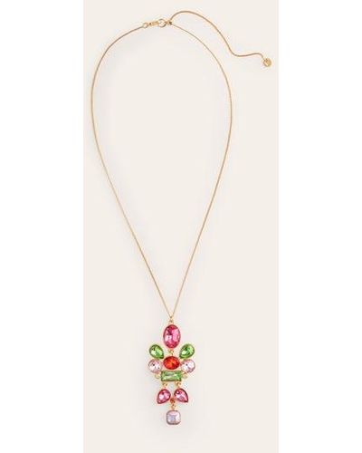 Boden Mega Cluster Jewel Pendant - Natural