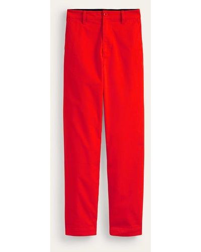 Boden Barnsbury Chino Pants - Red