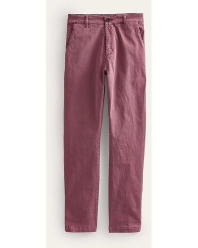 Boden Laundered Chino Pants - Purple