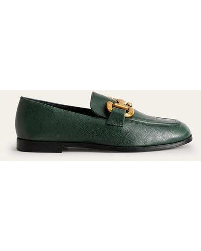 Boden Iris Snaffle Loafers - Green