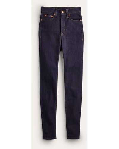 Boden High Rise Skinny Jeans - Blue
