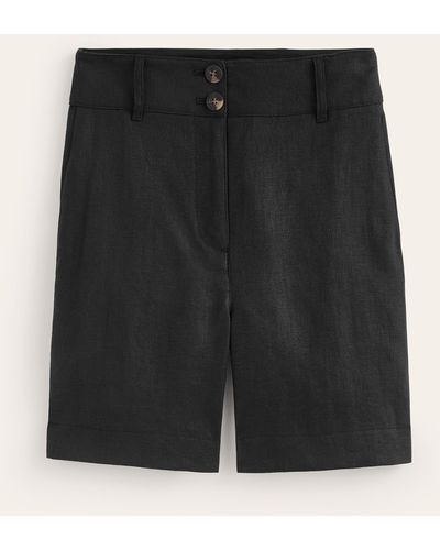 Boden Short westbourne en lin - Noir