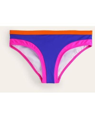 Boden Santorini Bikini Bottoms - Purple