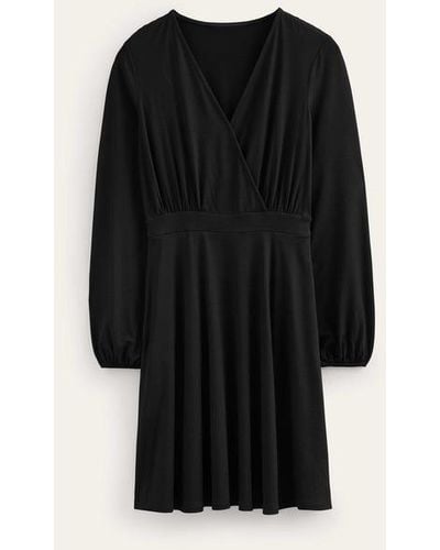 Boden Willow Jersey Dress - Black