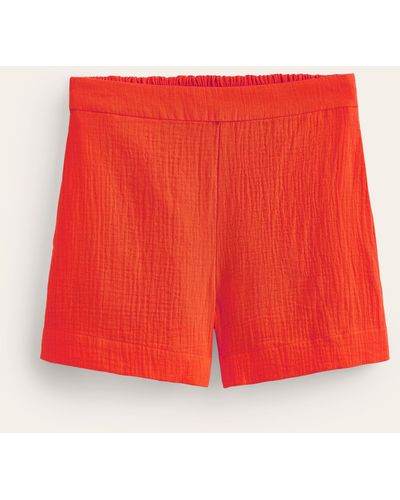 Boden Doppeltuch-shorts - Rot