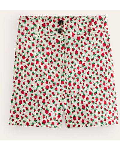 Boden Westbourne Sateen Shorts - Multicolour
