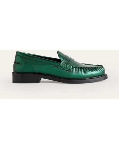 Boden Classic Moccasin Loafers - Green