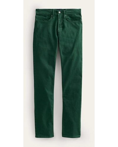 Boden Garment Dye 5 Pocket Jean - Green