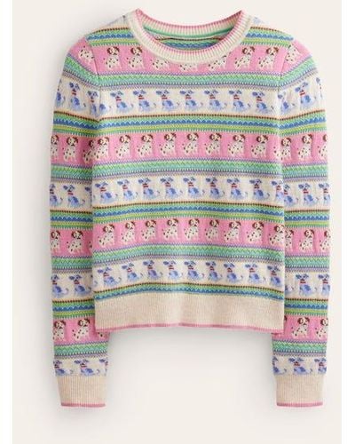 Boden Edie Fair Isle Sweater - Multicolor