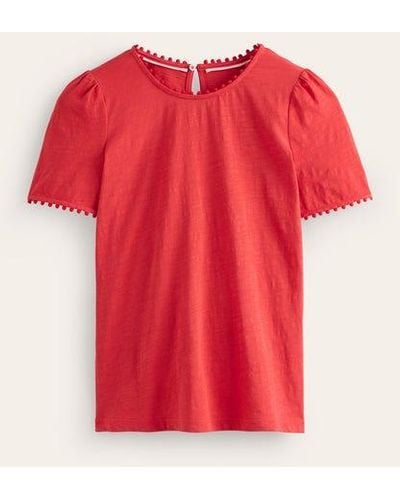Boden Ali Jersey T-shirt - Red