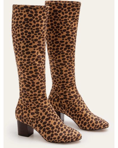 Boden round clearance toe stretch boots