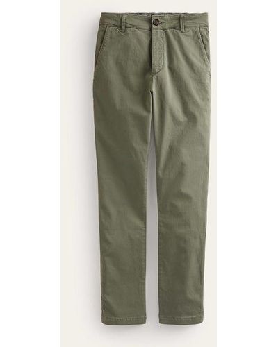 Boden Laundered Chino Pants - Green