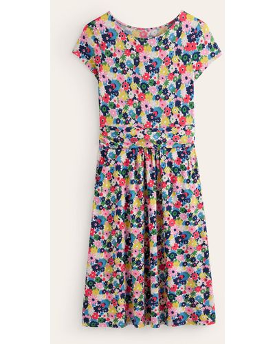 Boden Amelie Jersey Dress - Multicolour