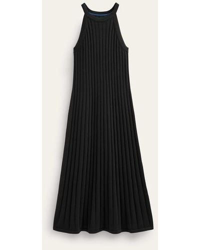 Boden Sleeveless Knitted Midi Dress - Black