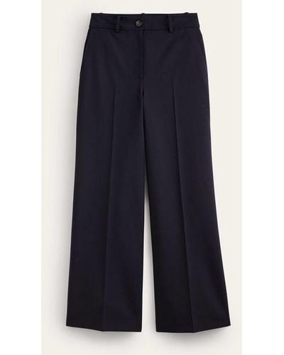 Boden Westbourne Wool-twill Pants - Blue